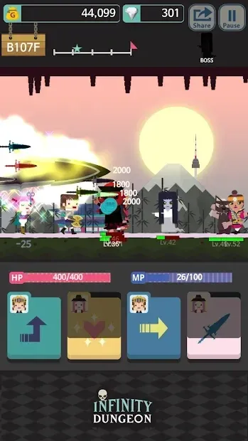 Бесконечность подземелье 3.4.0 screenshot 4