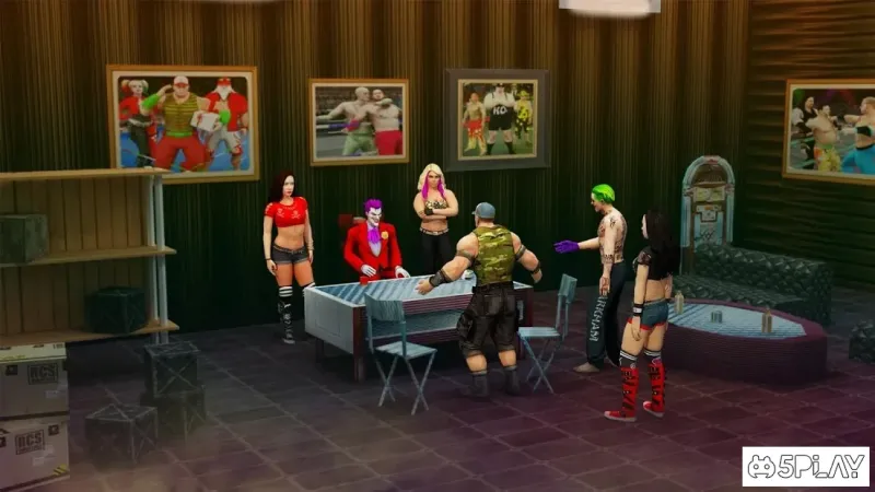 Борьба Рамбла Superstar: Экстремальная Борьбу игры 4.2 screenshot 2