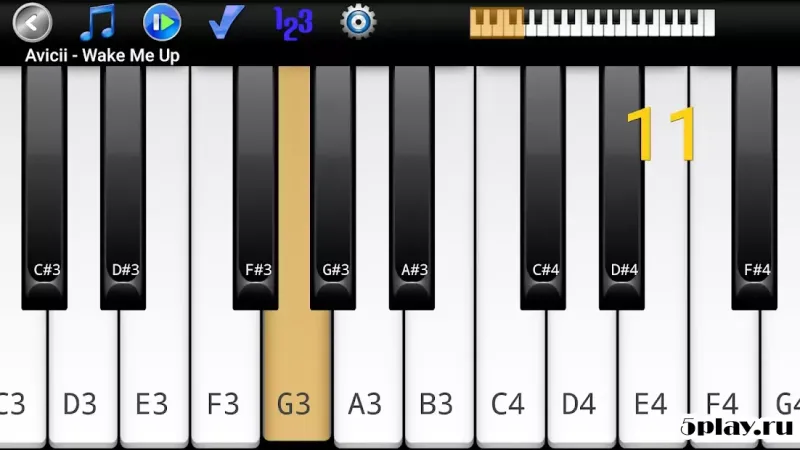 Фортепиано Мелодия Pro 197 screenshot 1