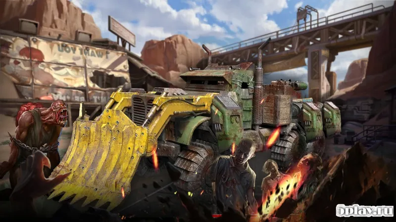 Глухая машина поражает зомби 1.1.1 screenshot 4