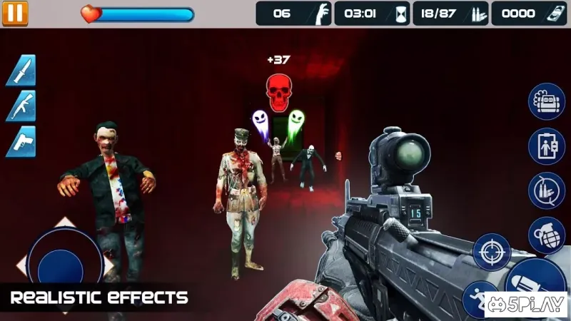 Справжній мисливець на зомбі 2: стрілянина з ХАЛЛО 1.7 screenshot 3