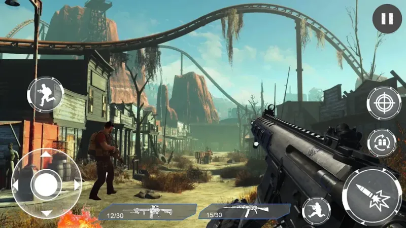 Настоящая стрельба из американского коммандос 1.1 screenshot 1