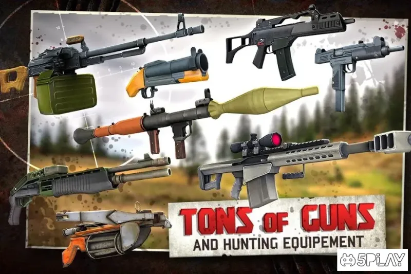 Dead Forest Zombie Deer Hunter 0.5.1 screenshot 2