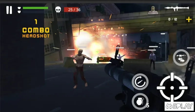 Dead Zombie Battle : Zombie Defense Warfare 1.506 screenshot 3