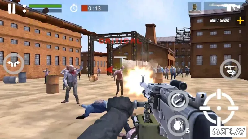 Dead Zombie Battle : Zombie Defense Warfare 1.506 screenshot 4