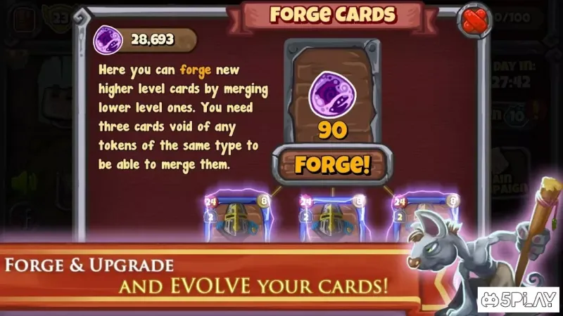 Deck Warlords - TCG card game screenshot 1