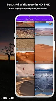 Desert Wallpapers HD & 4K screenshot