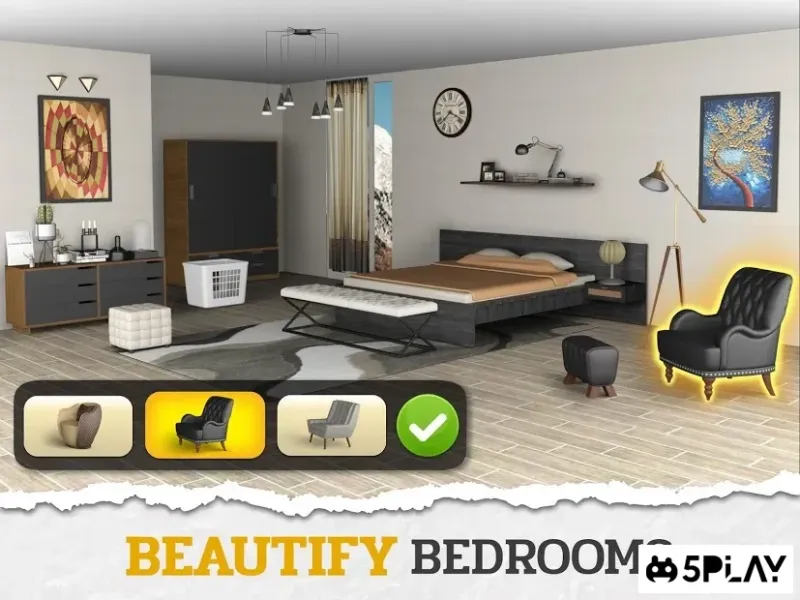 Design My Home Makeover: Words of Dream House Game 1.9 screenshot 2