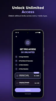Detect AI: Deepfake Detector screenshot