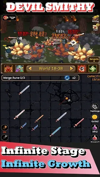 Devil Smithy : Epic Idle Merge 2.0 screenshot 2