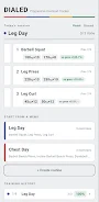 DIALED Progressive Overload screenshot