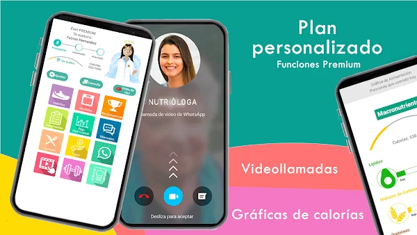Dieta balanceada y nutrición screenshot