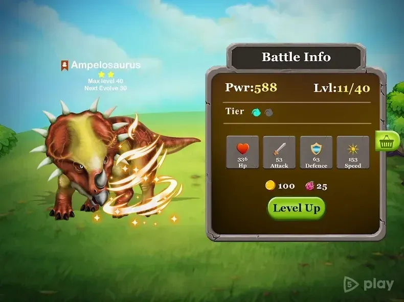 Dino Battle screenshot 4