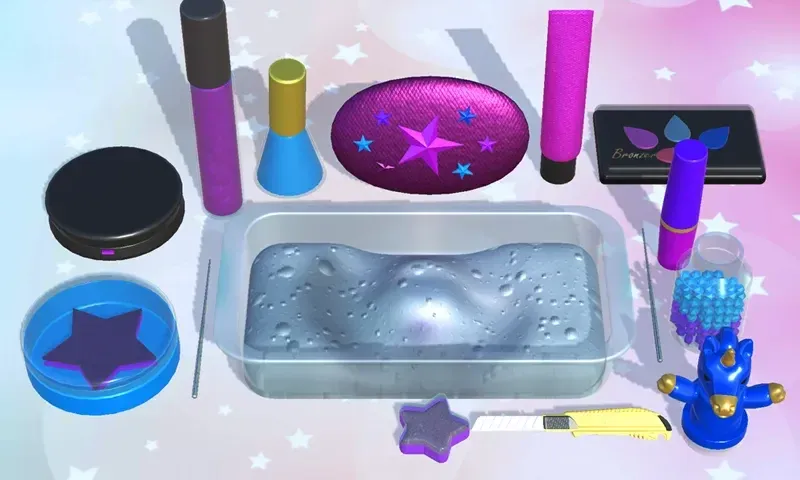 DIY Makeup Slime Maker! Super Slime Simulations 2.1 screenshot 1