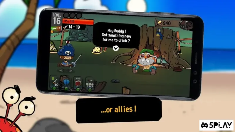 Бродяга и кости. - Битва пиратов. 1.20 screenshot 4