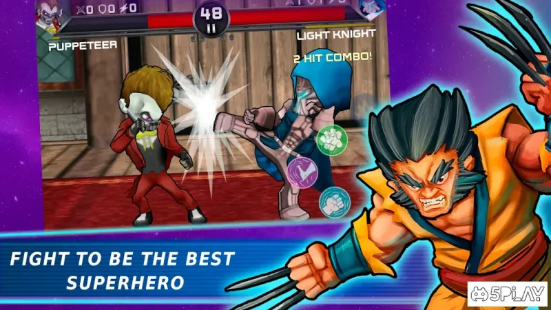 Супергерои против злодеев 3 - Бесплатная боевая 2.8 screenshot 3