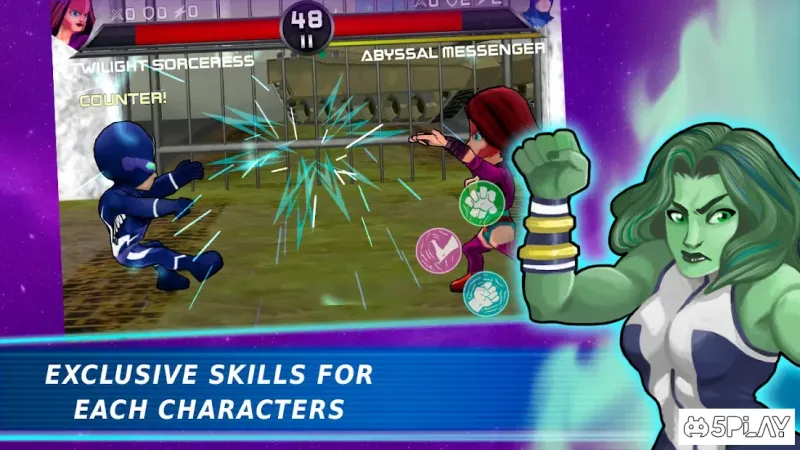 Супергерои против злодеев 3 - Бесплатная боевая 2.8 screenshot 4