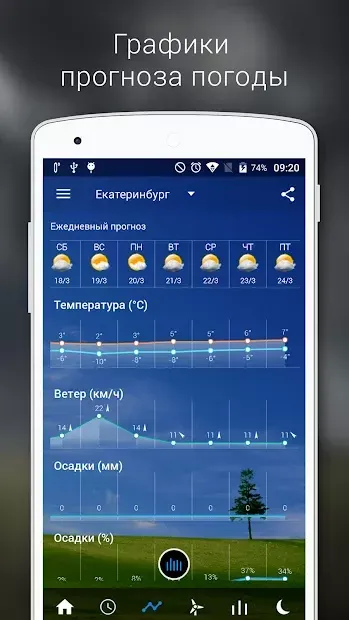 Прозрачные часы и погода Pro 8.32.2 screenshot 4