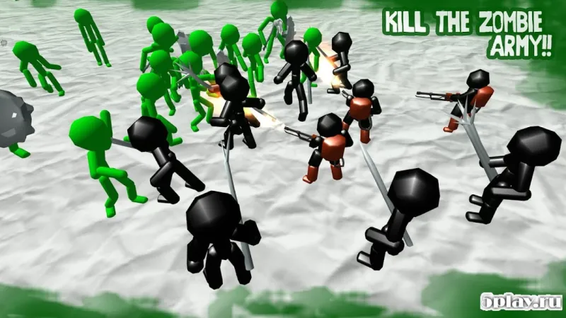 Стикмен Симулятор: Зомби Битва 1.068 screenshot 4