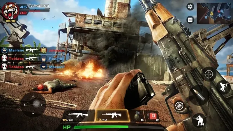 Шутер Critical Action :Gun Strike Ops 2.6.12 screenshot 4