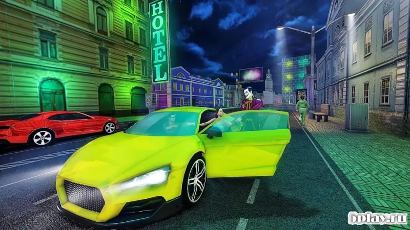 Страшные Клоун Атака Ночь город 1.1 screenshot 2