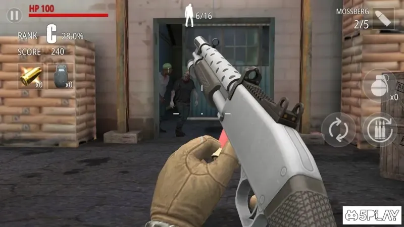 Отстрел зомби : FPS 1.2.3 screenshot 2