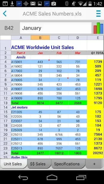 Docs To Go Premium Key screenshot 2