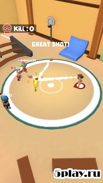 Dodgeball.io screenshot 2