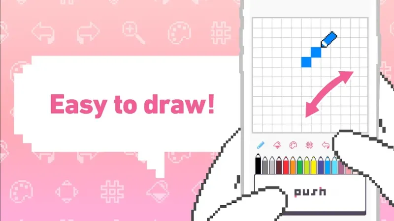 Dotpict - Easy to Pixel Arts 8.1.2 screenshot 1