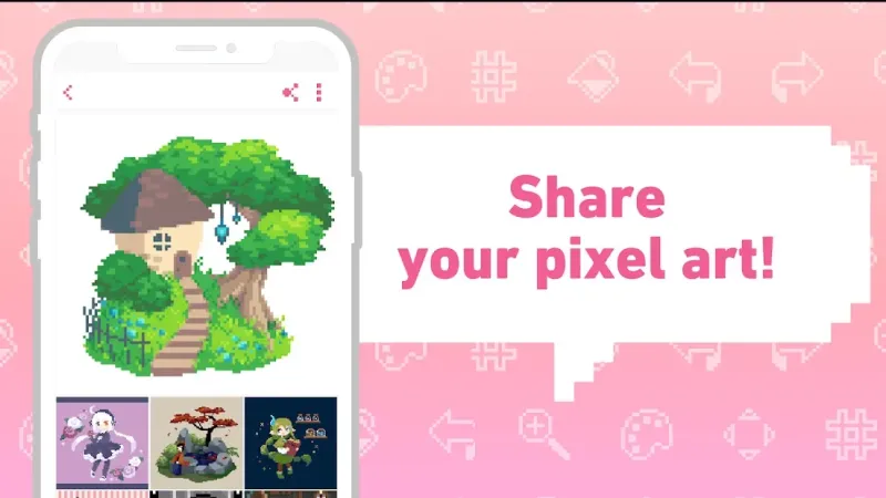 Dotpict - Easy to Pixel Arts 8.1.2 screenshot 2