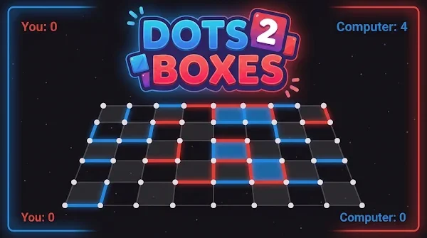 Dots 2 Boxes screenshot