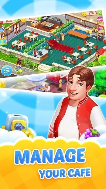 Dream Cafe: Cafescapes - Match 3 screenshot 4