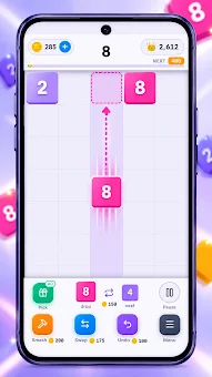 Drop Numbers: Merge Game screenshot