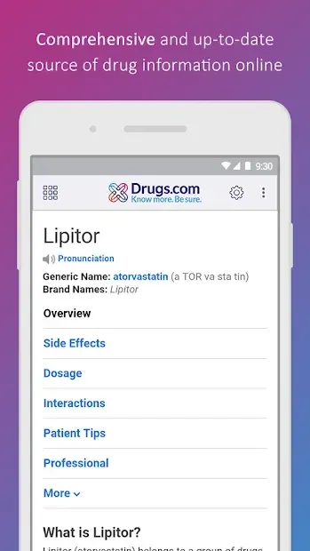 Drugs.com Medication Guide screenshot 2