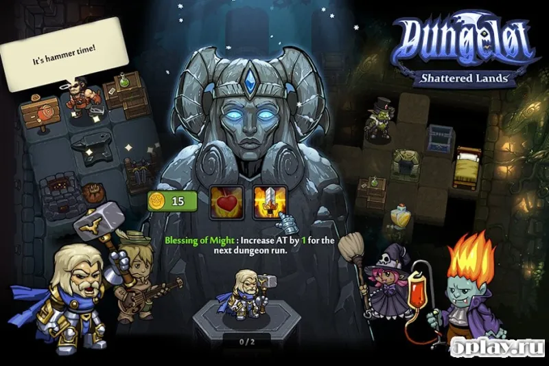 Dungelot Shattered Lands screenshot 3