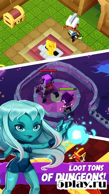 Dungeon Escape - Action RPG crawler: hack & slash! 1.0.5 screenshot 3