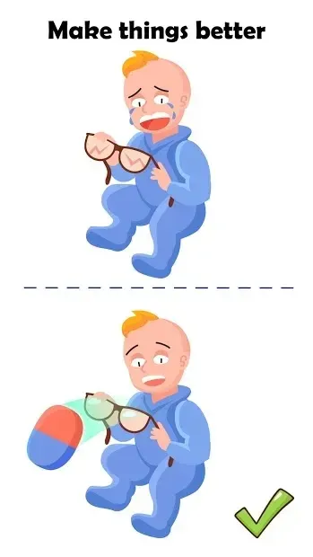 Easy Eraser: Rub out! Puzzle game 1.0.3 screenshot 1