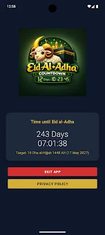 Eid Al Adha Countdown screenshot