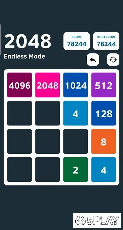Ekstar 2048 screenshot 4
