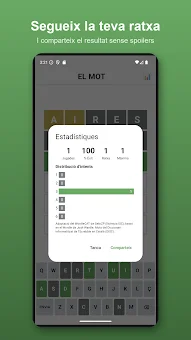 El Mot WordleCAT screenshot