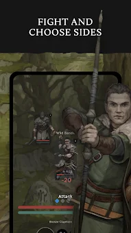 Eldrum: Red Tide - Text RPG screenshot