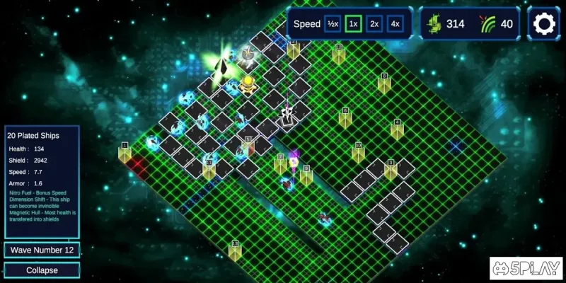 Electromaze Tower Defense 1.001 screenshot 1
