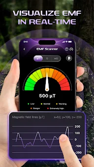 EMF Radar: Magnetic Detector screenshot