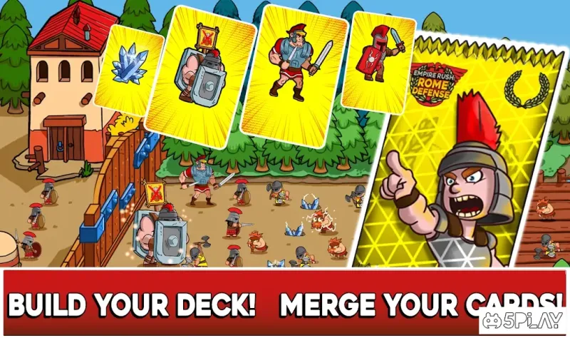 Empire Rush: Rome Wars & Defense (Game Tower) 2.9.7 screenshot 1