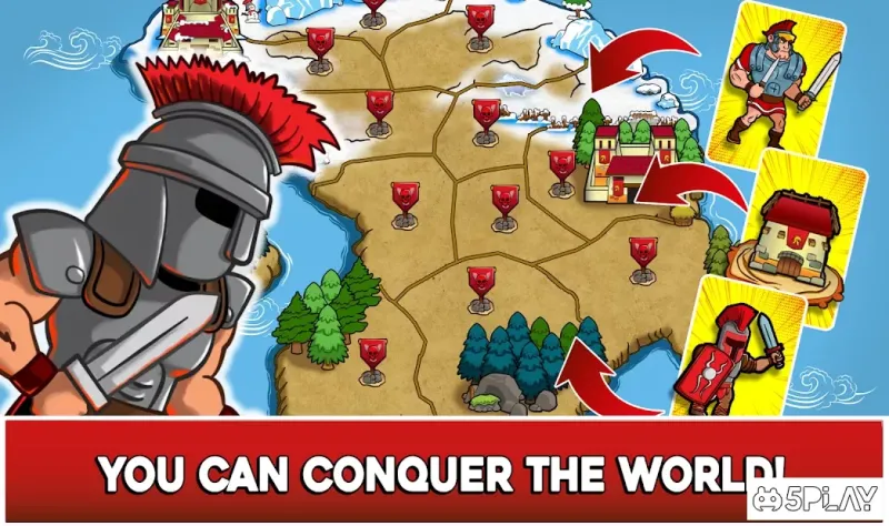 Empire Rush: Rome Wars & Defense (Game Tower) 2.9.7 screenshot 3