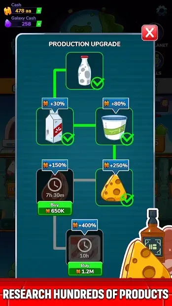 Endless Colonies: Idle Space Explorer 1.8.00 screenshot 3