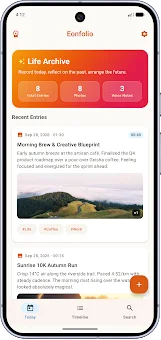 Eonfolio: Life Archive screenshot