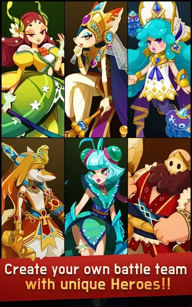 Epic Merge Heroes - Idle RPG 1.1.0 screenshot 2