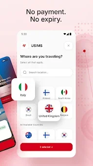 ESIM for Travel & Data | USIMS screenshot