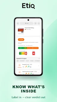 Etiq: Food & Cosmetic Scanner screenshot